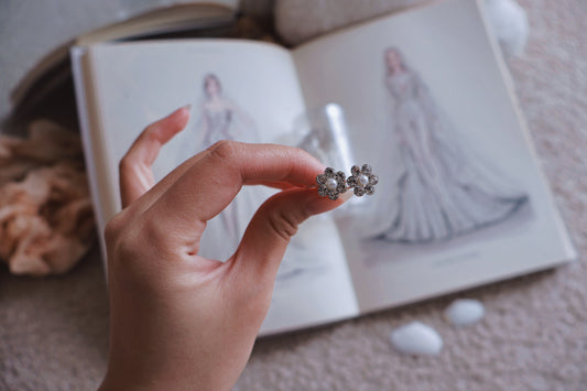 Pearl & Diamond Headpiece