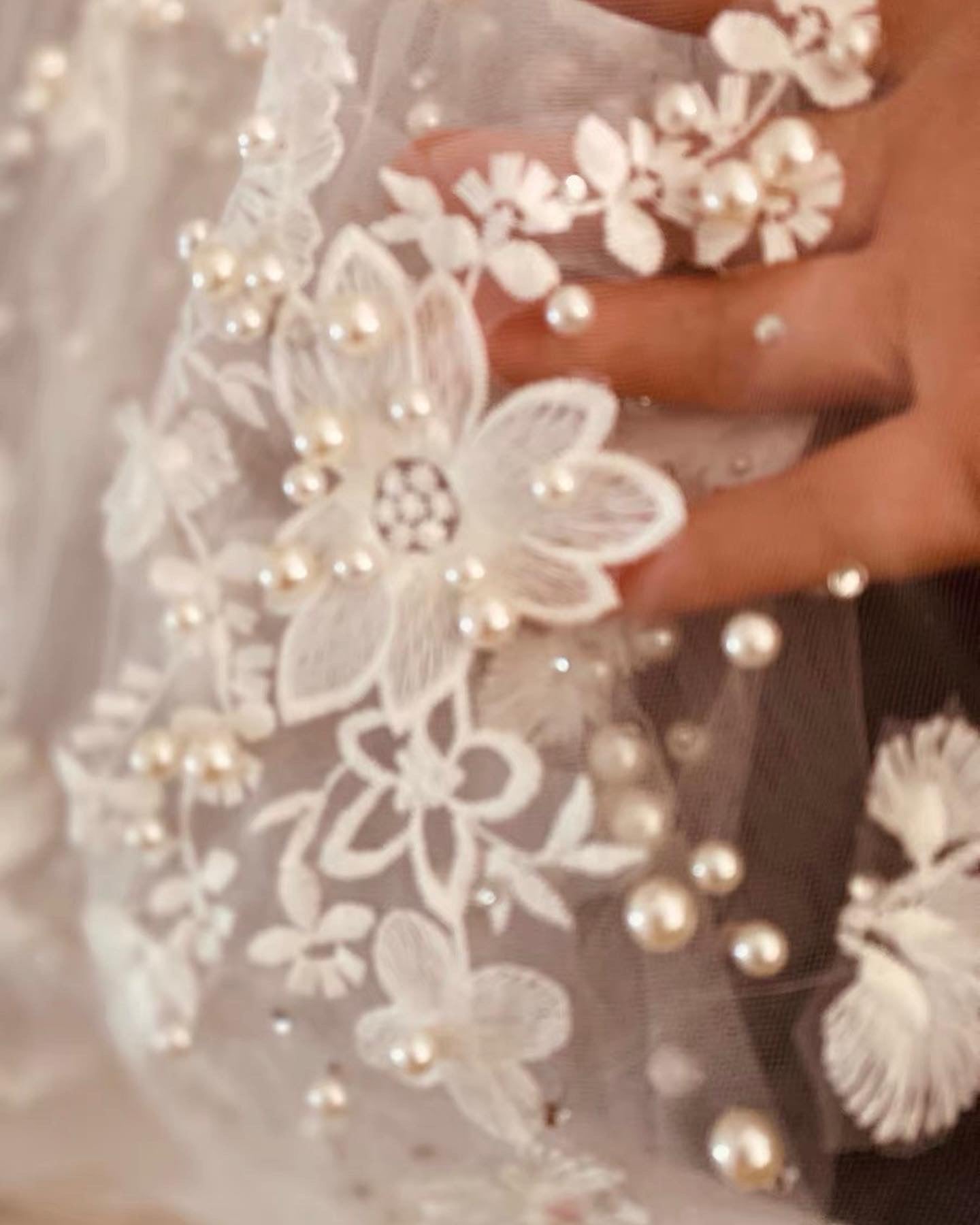 Luxury Lace Veil (with comb)