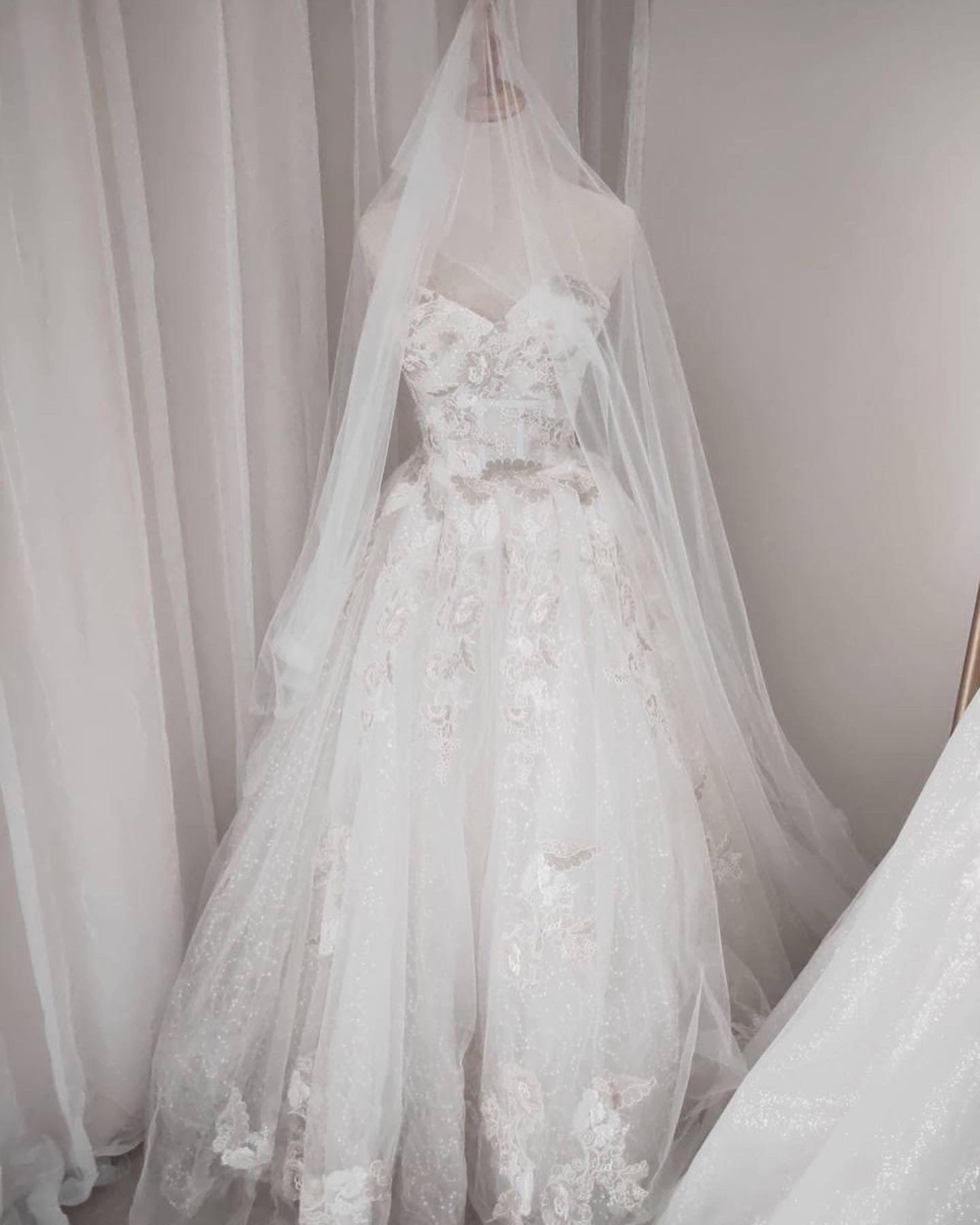 Plain Veil (without comb)