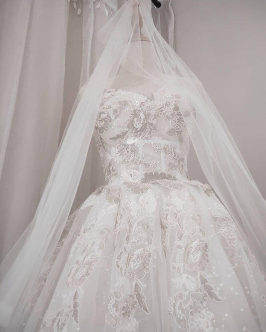 Plain Veil (without comb)