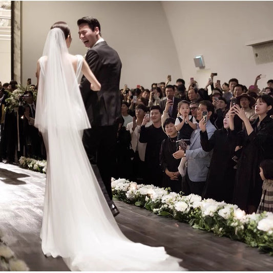 Plain Veil (with comb)
