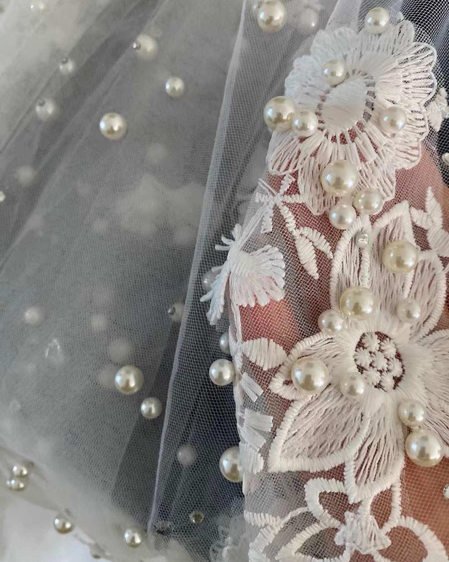 Luxury Lace Veil (with comb)