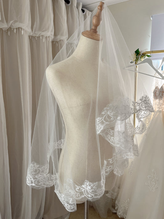 Lace Veil (without comb)